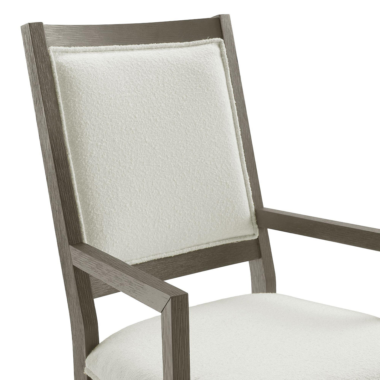 Elements International Versailles Contemporary D-3690-6-AC Dining Arm Chair IMAGE 4