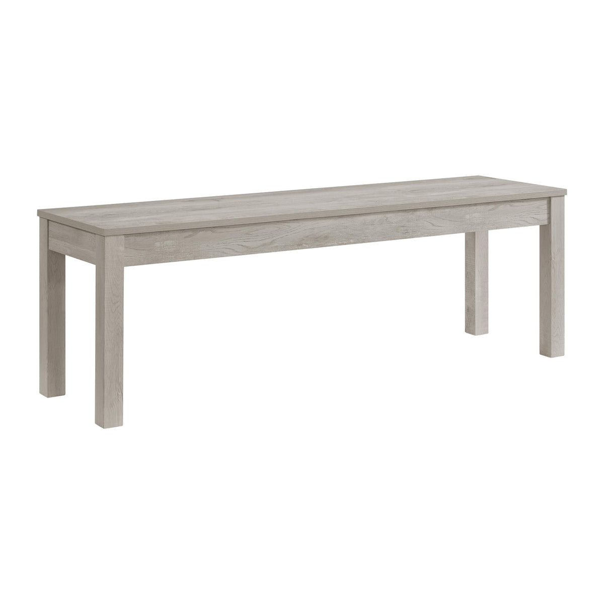Elements International Eleanor D-6460-3-BN Dining Bench IMAGE 1