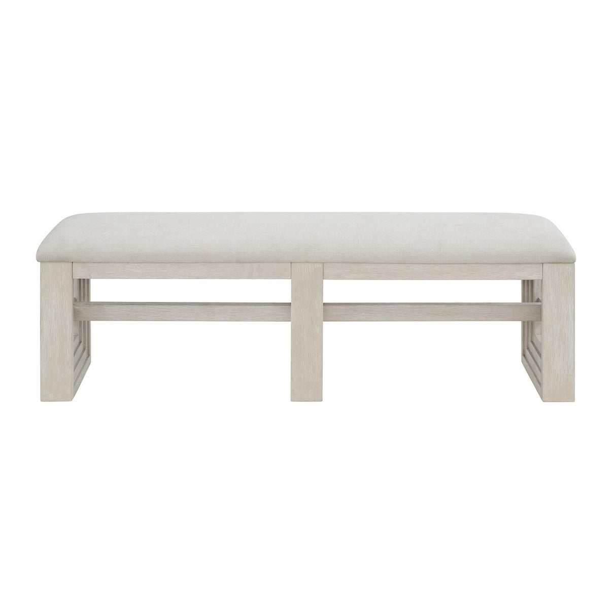 Elements International Avalanche D-11600-7-BN Dining Bench IMAGE 2