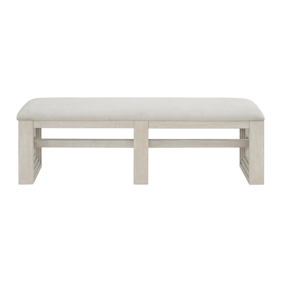 Elements International Avalanche D-11600-7-BN Dining Bench IMAGE 2