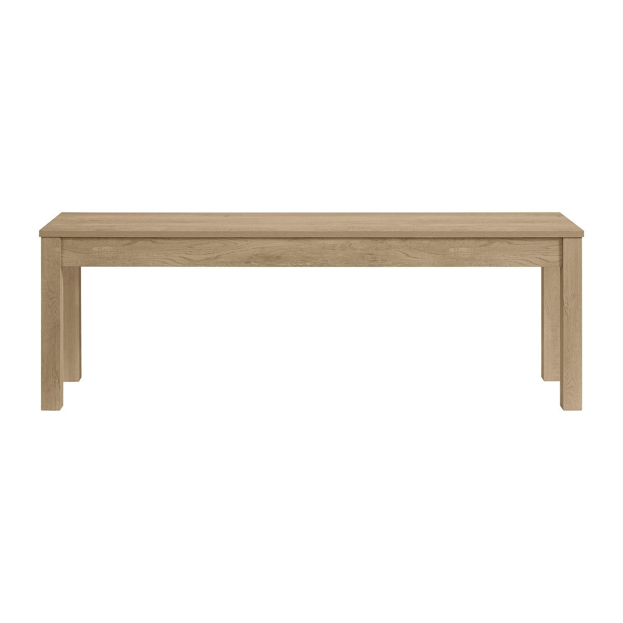 Elements International Eleanor D-6460-5-BN Dining Bench IMAGE 2