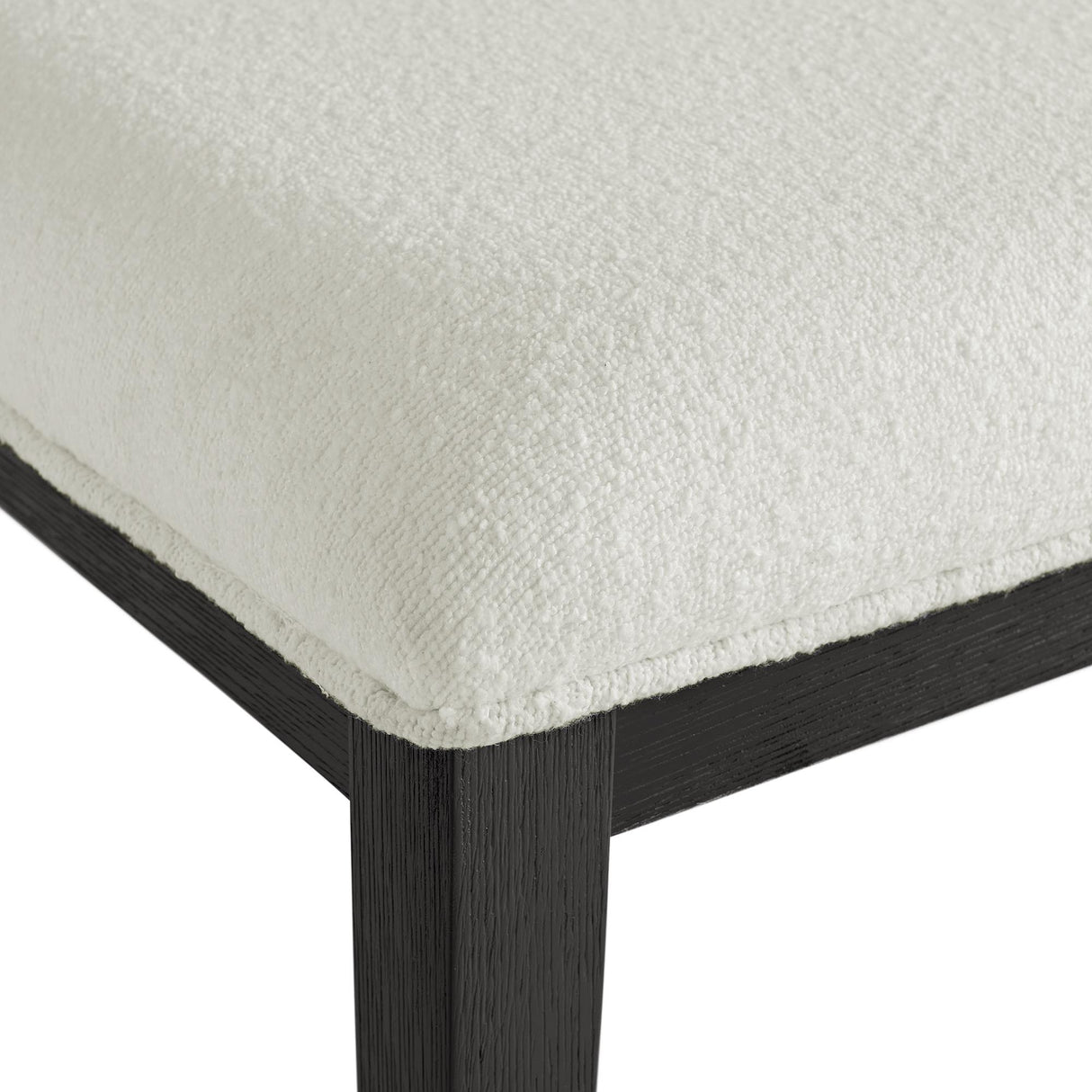 Elements International Versailles Contemporary D-3690-8-BN Dining Bench IMAGE 4