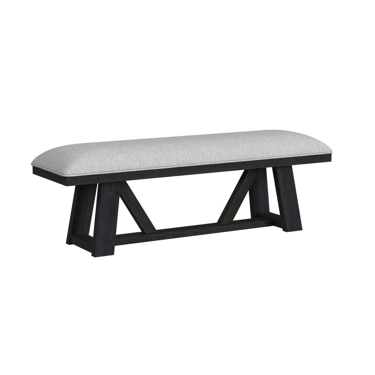 Elements International Transcend D-12980-3-BN Dining Bench IMAGE 1