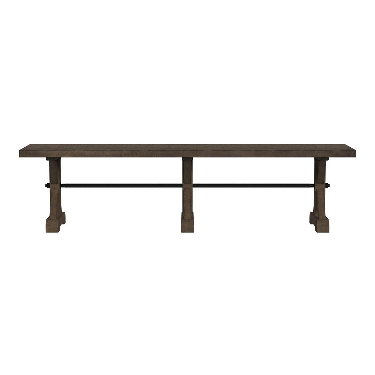 Elements International Yellowstone D-12830-3-BN Dining Bench IMAGE 2