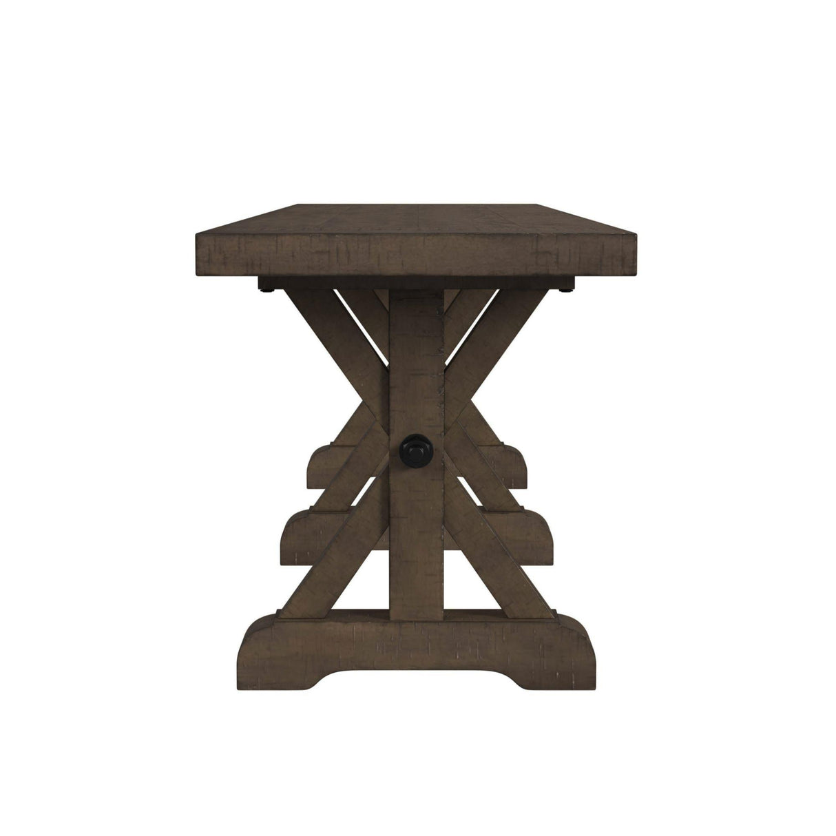 Elements International Yellowstone D-12830-3-BN Dining Bench IMAGE 3
