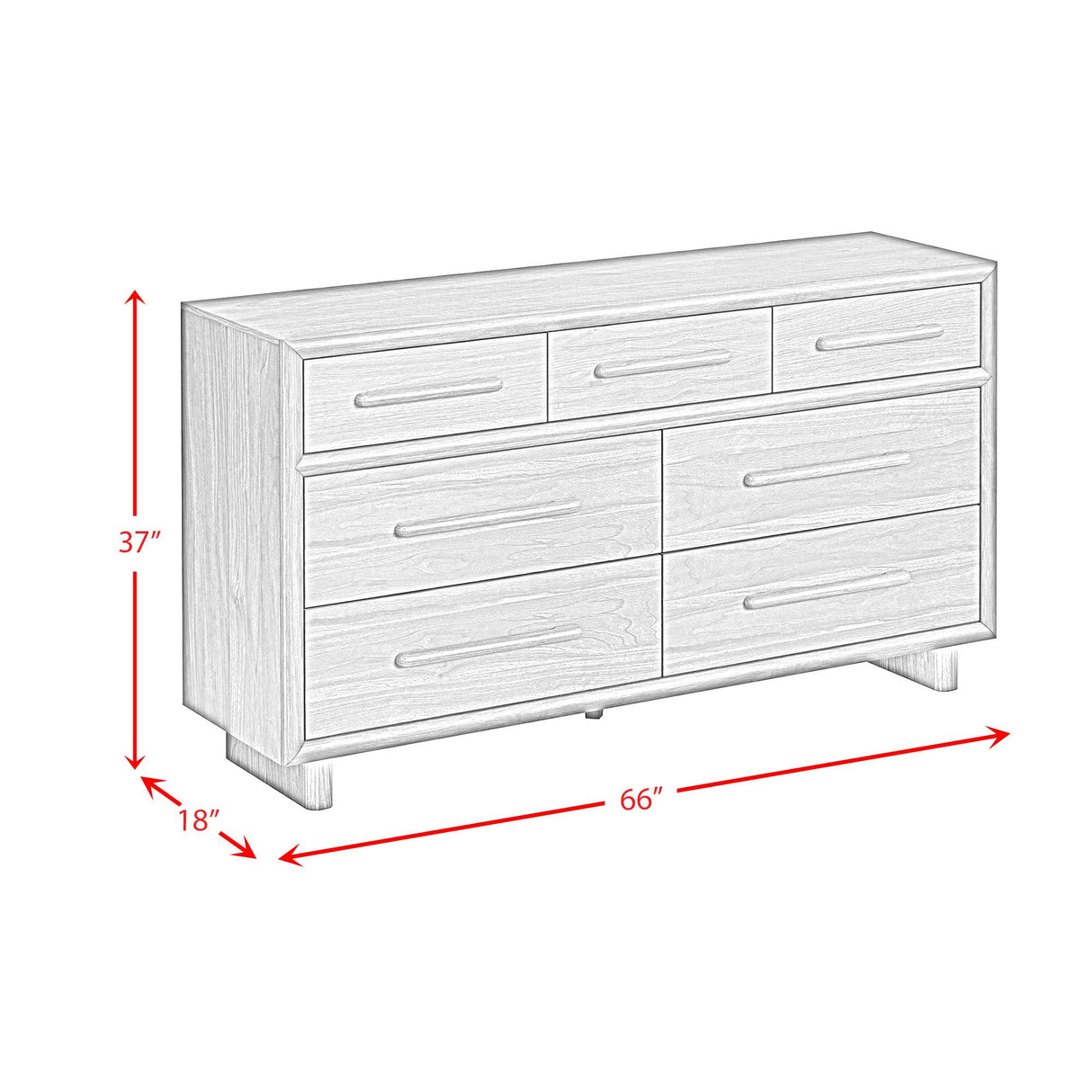 Elements International Brisbane B-16760-5-DR Dresser IMAGE 8