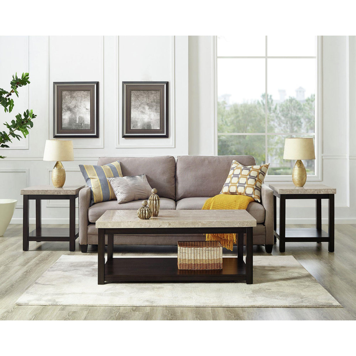 Elements International Kansas CKS100ET End Table IMAGE 4