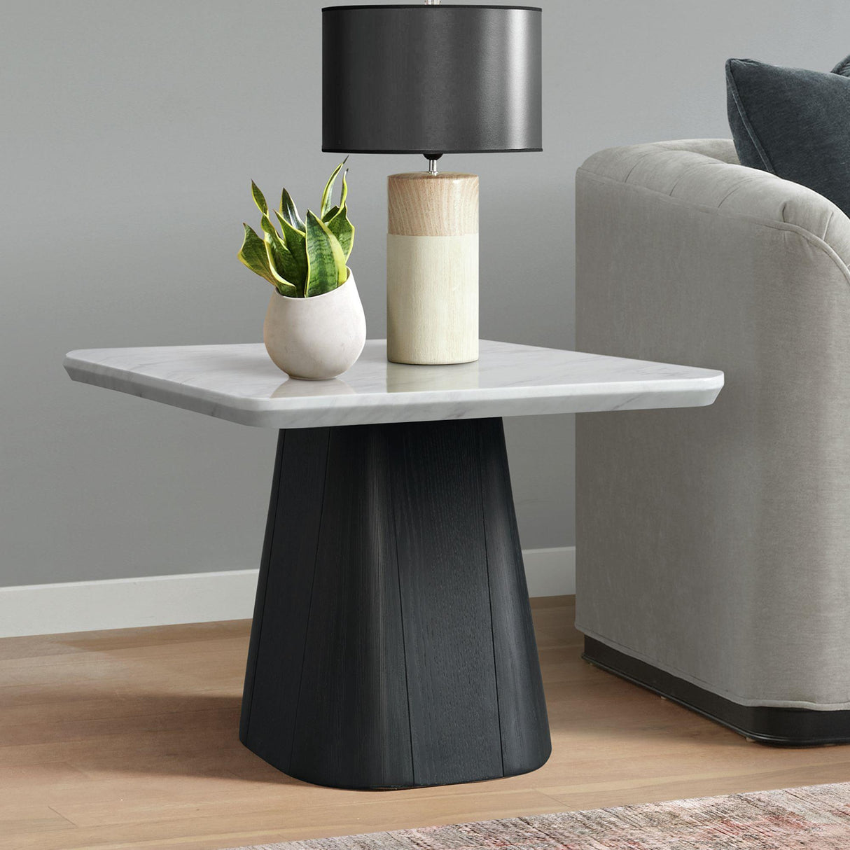 Elements International Edison T-9130-8-ET End Table IMAGE 3