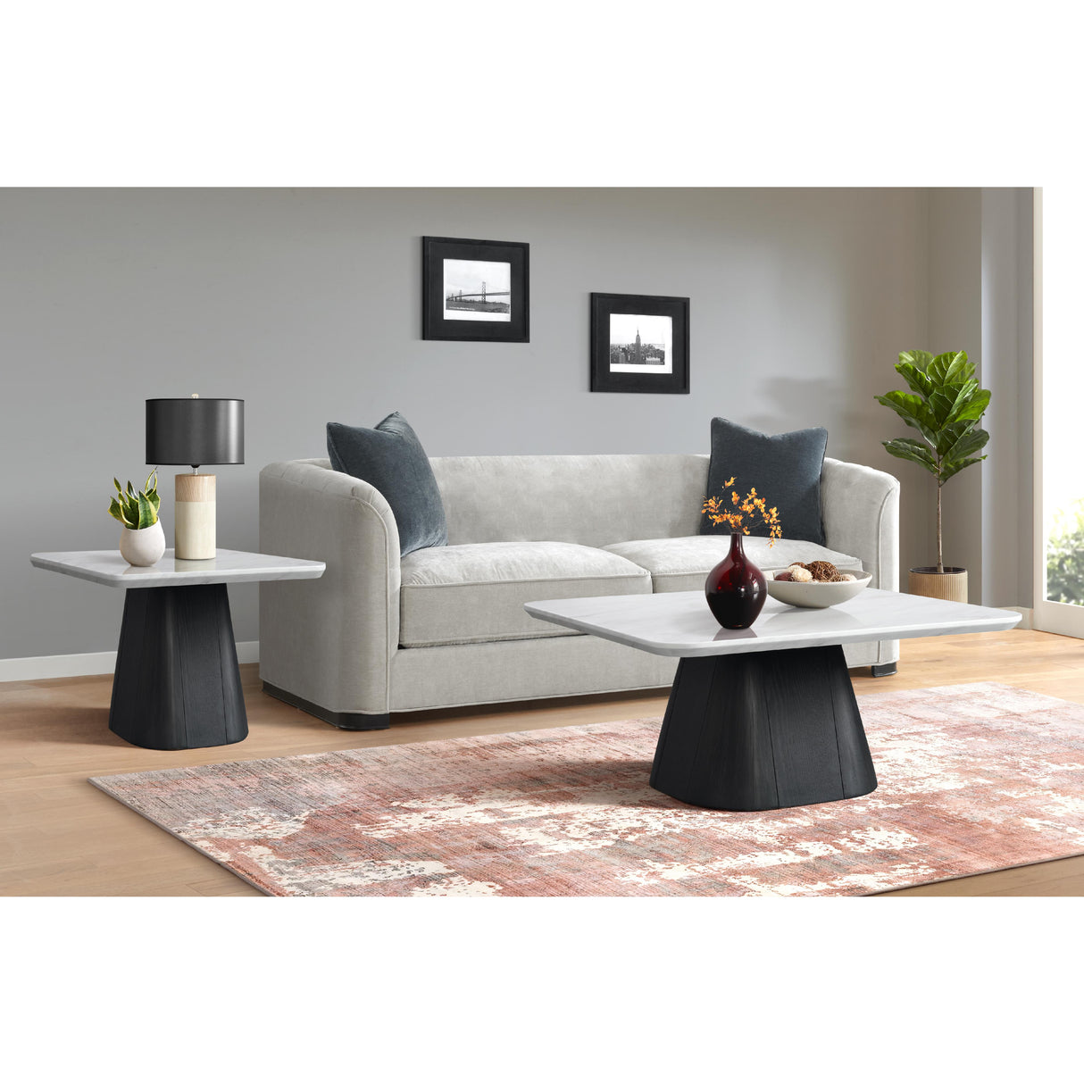Elements International Edison T-9130-8-ET End Table IMAGE 4