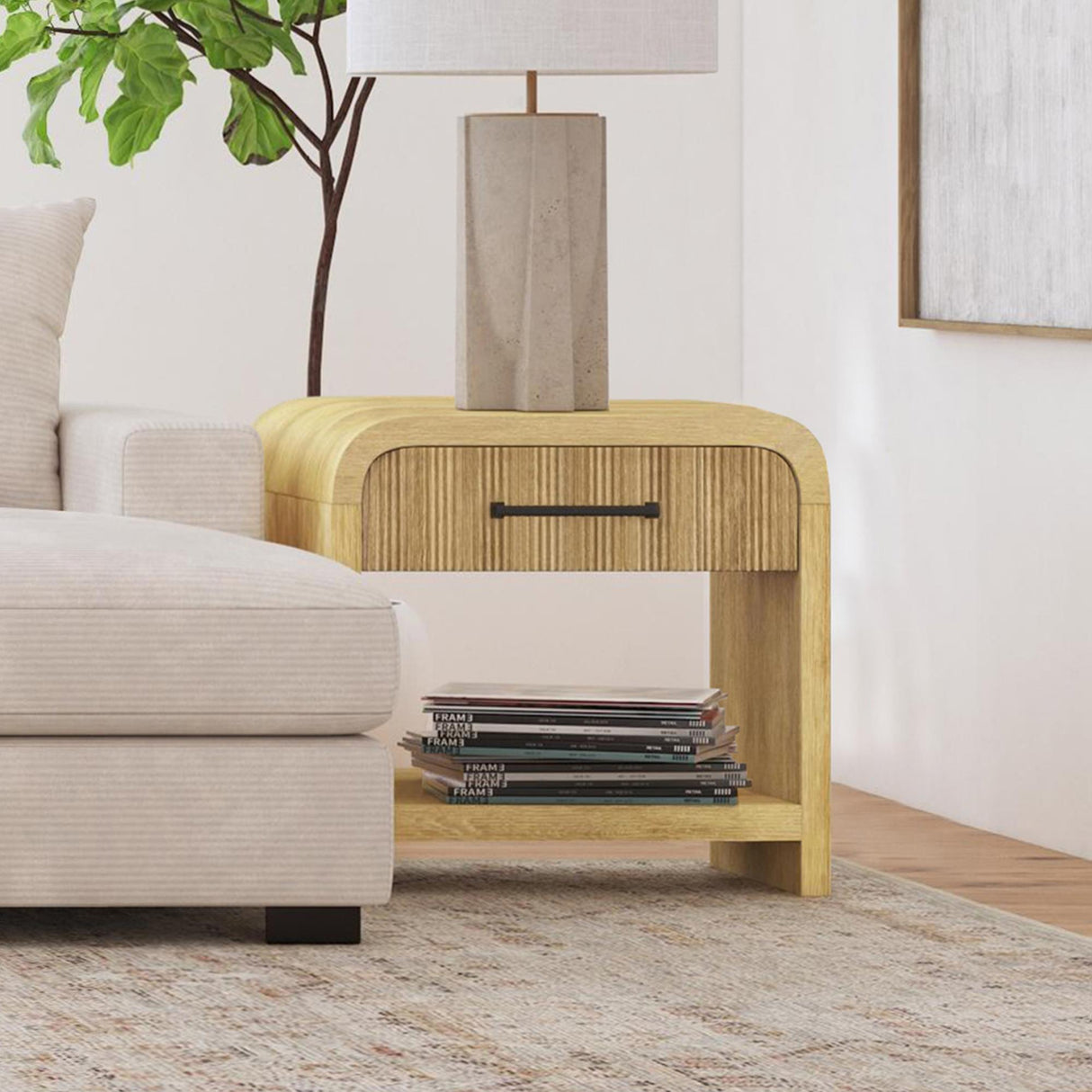 Elements International Ridgemont T-14440-6-ET End Table IMAGE 3