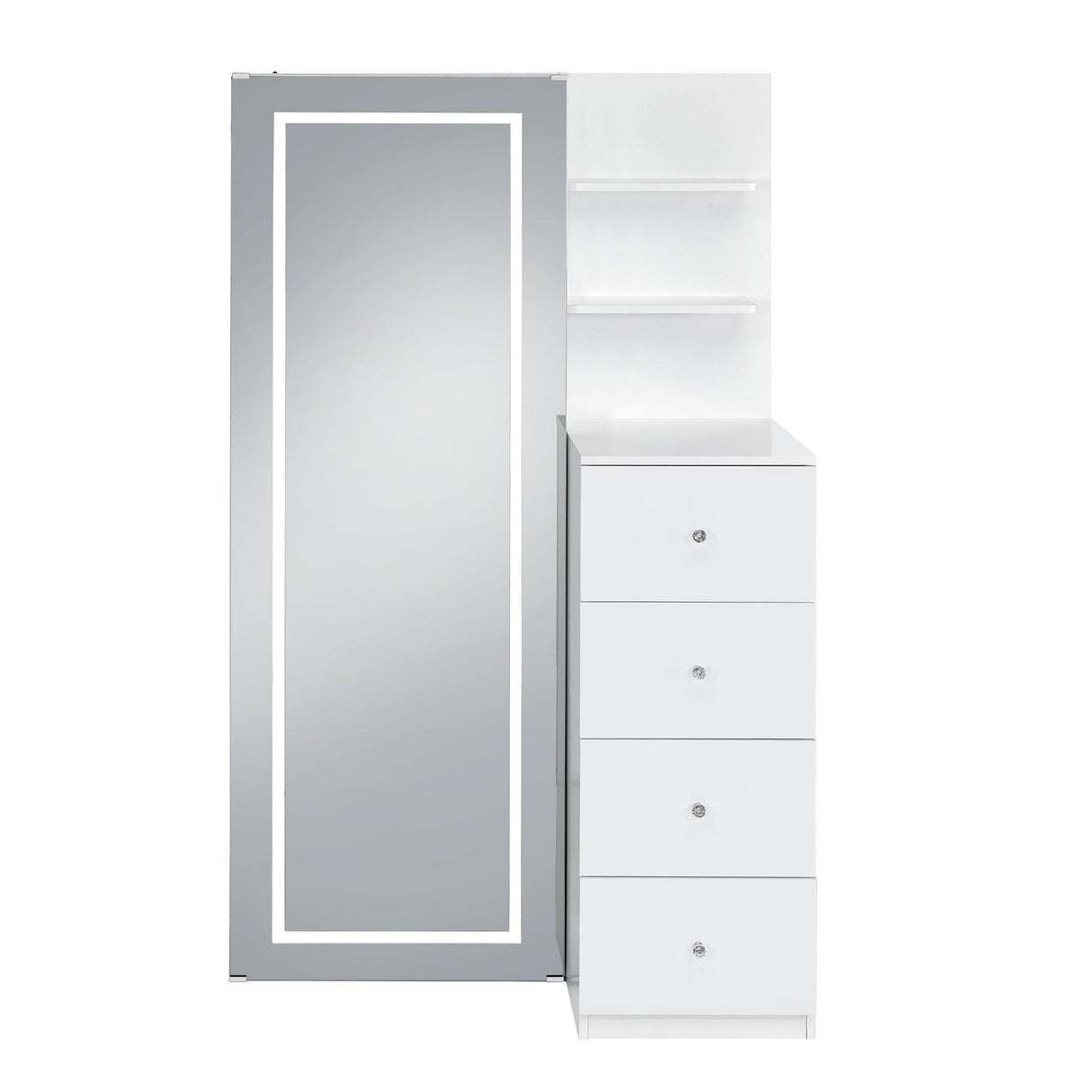 Elements International Vancouver A-17310-7-FM Floor Mirror IMAGE 4