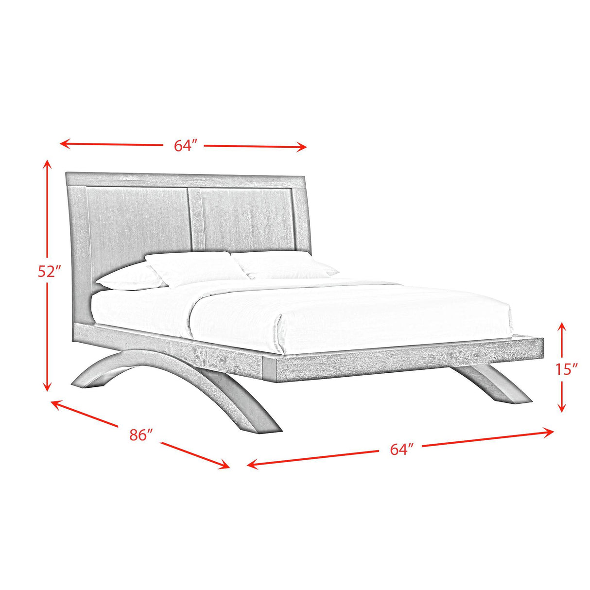 Elements International Allan B-3410-8-FB Full Bed IMAGE 9