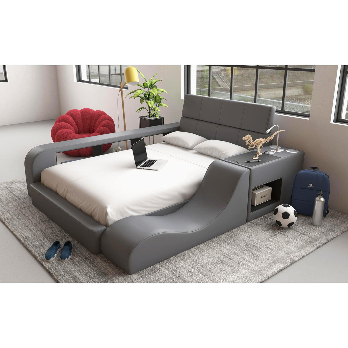 Elements International Valari UB-12820-3-FBB Full Bed IMAGE 3