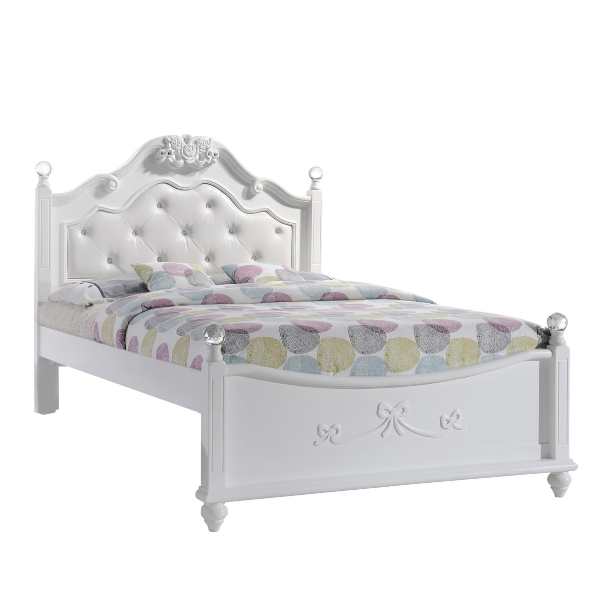Elements International Alana AN700FB Full Platform Bed IMAGE 1