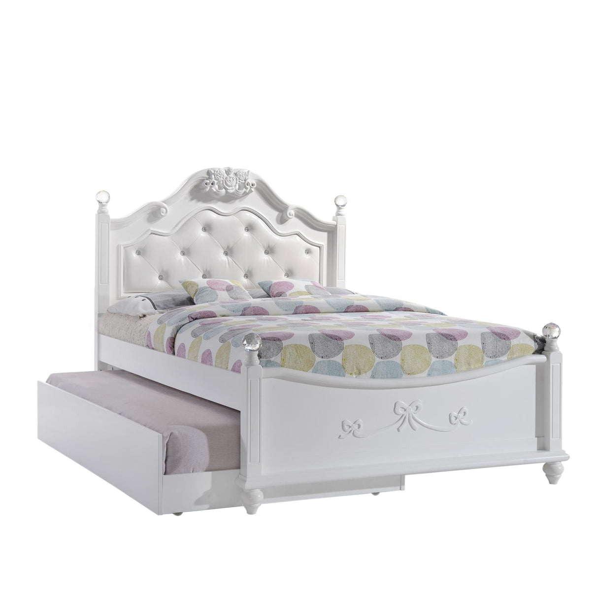 Elements International Alana AN700FTB Full Platform Bed IMAGE 1