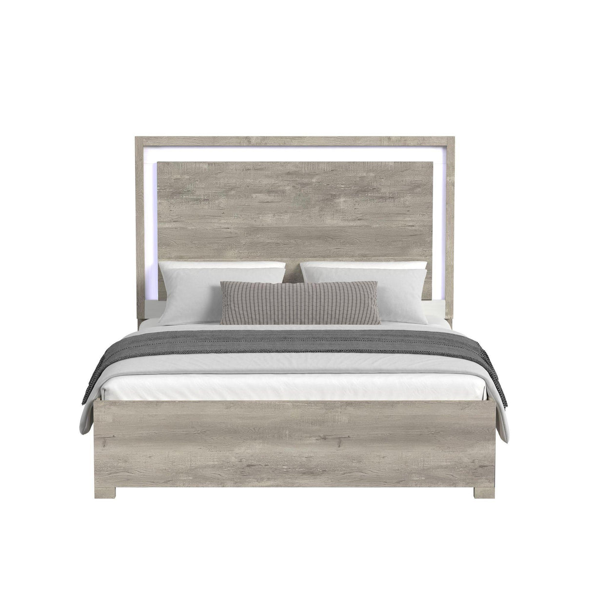 Elements International San Matteo B-16010-7-KBL King Bed IMAGE 2