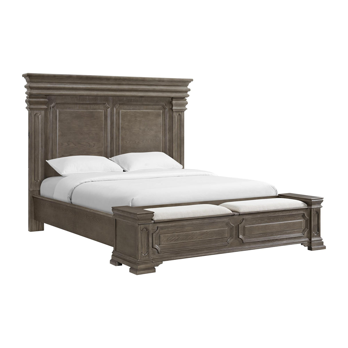 Elements International Kings Court B.10315.KSB King Storage Bed IMAGE 1