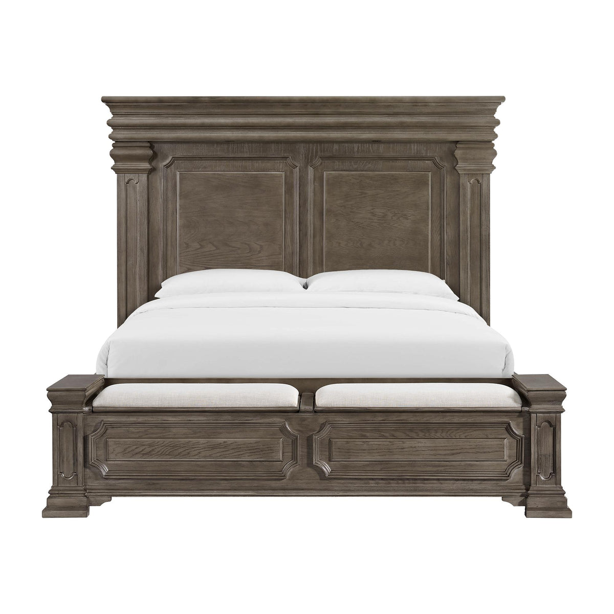 Elements International Kings Court B.10315.KSB King Storage Bed IMAGE 2