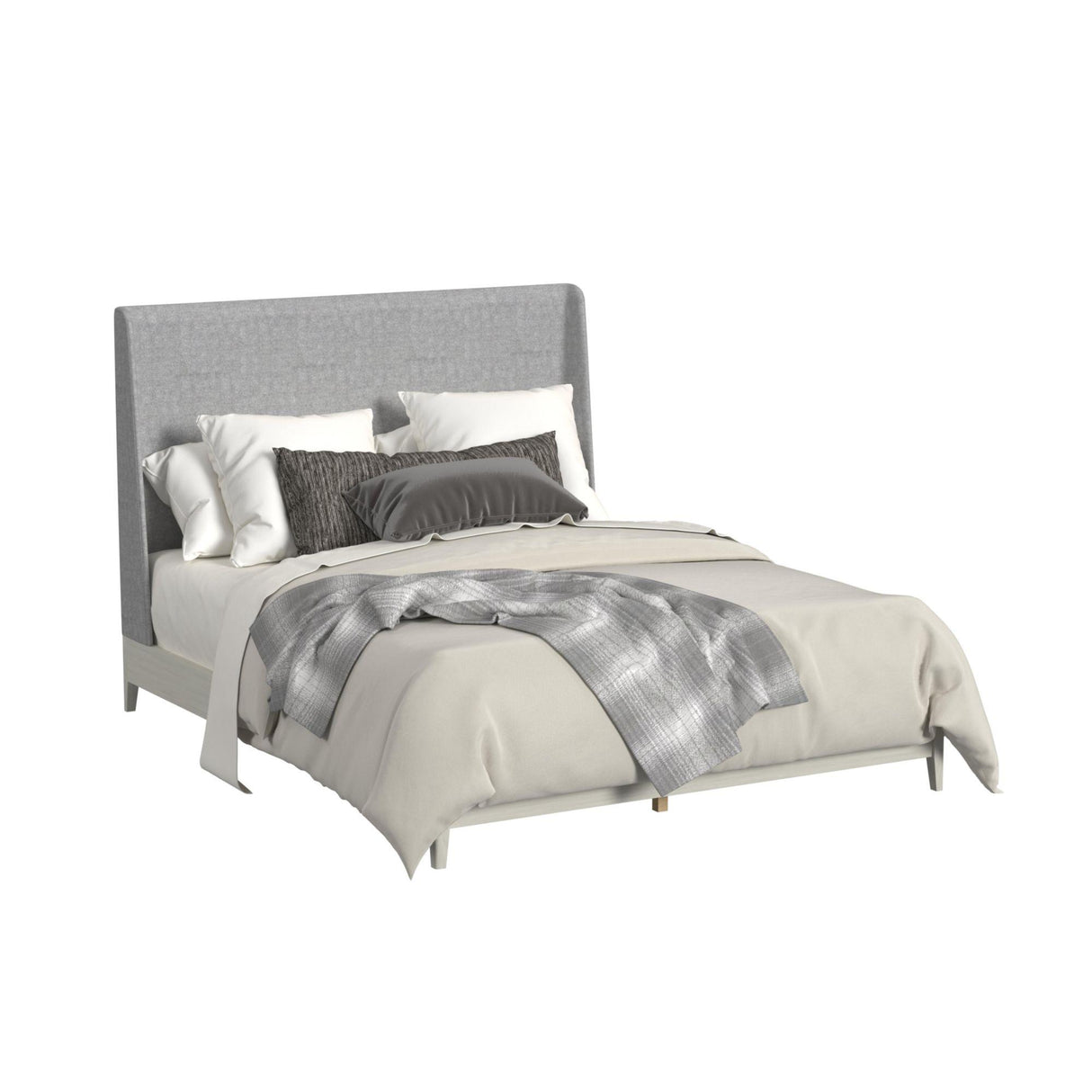 Elements International Westland B-13000-6-KUB King Upholstered Bed IMAGE 1