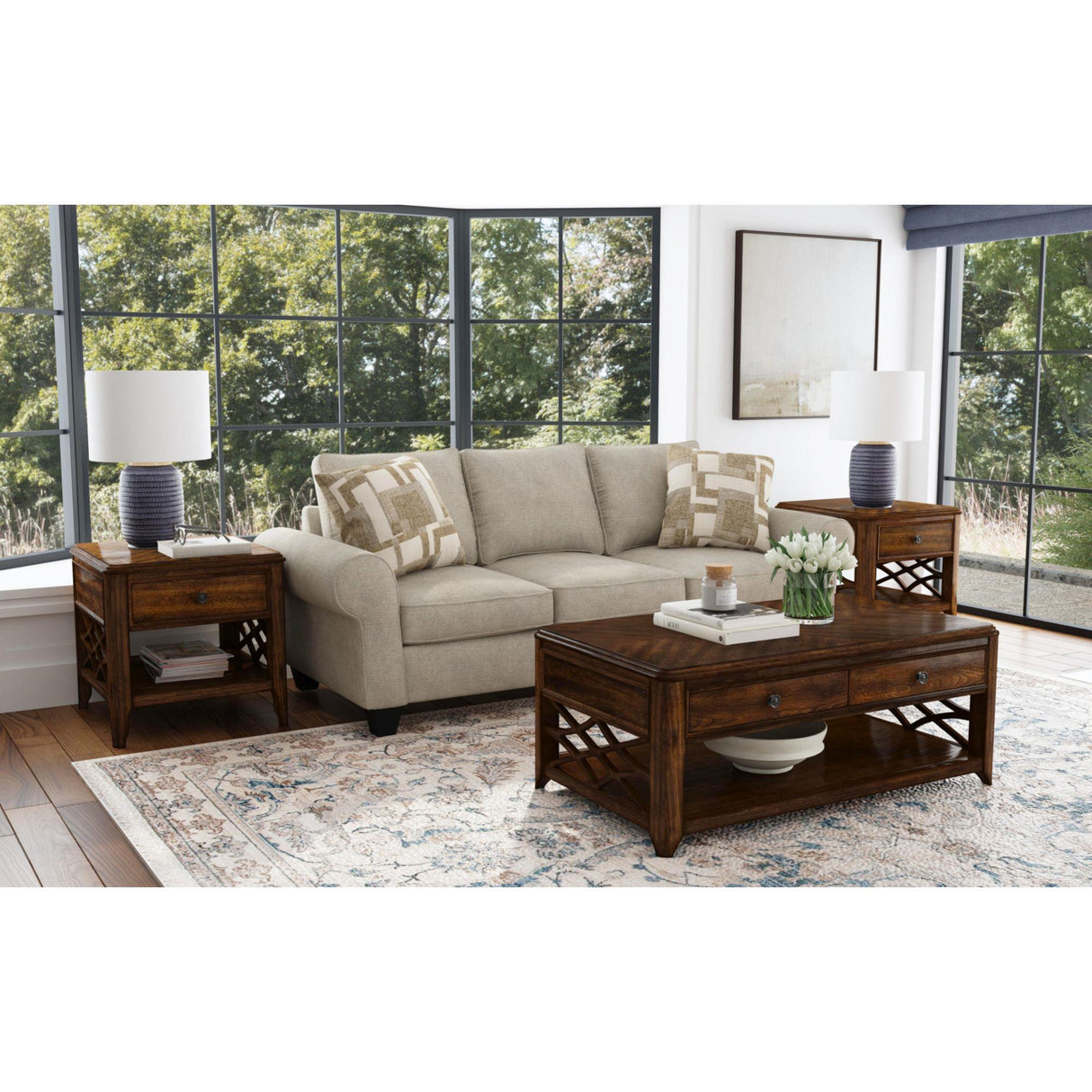 Elements International Phillipe T-5210-5-CT Lift-Top Coffee Table IMAGE 7