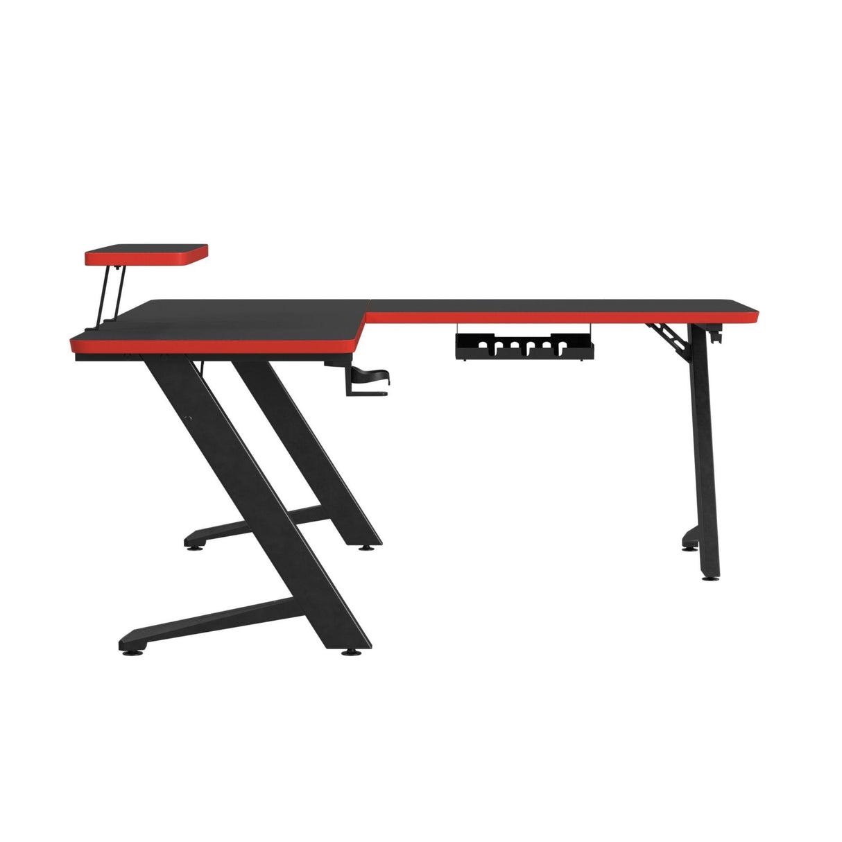Elements International Waterside H-14230-8-DK L-Shape Desk IMAGE 2
