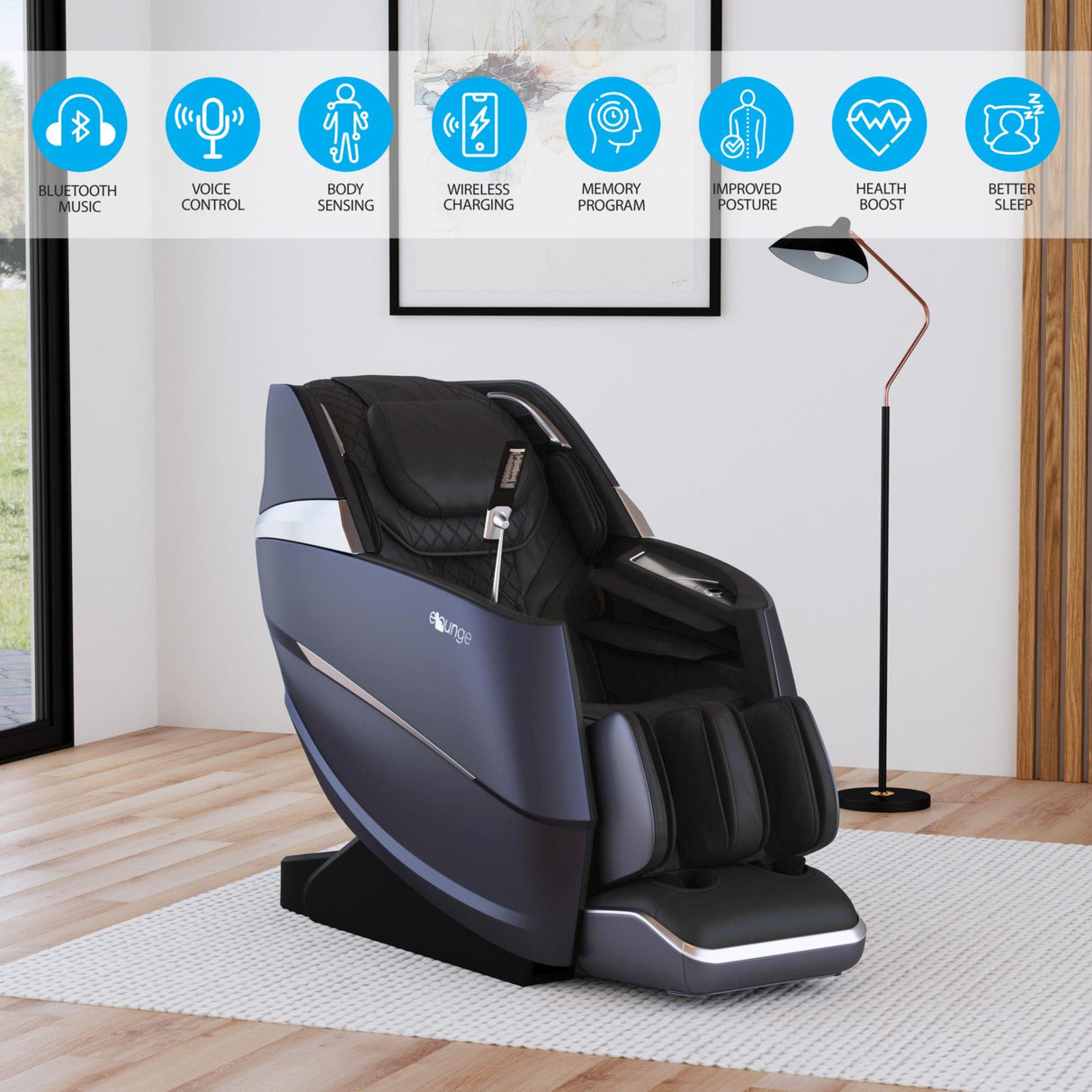 Elements International Ease U-11660-8-601 Massage Chair IMAGE 7