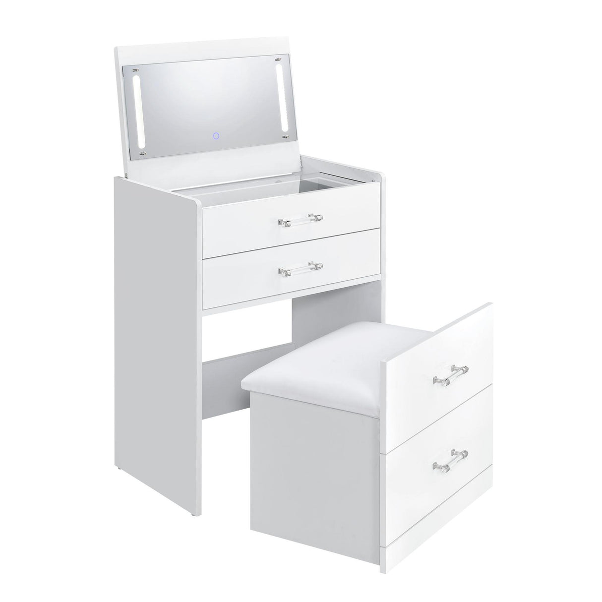 Elements International Irvine V-13260-7-VNSP Mini Dressing Table IMAGE 1