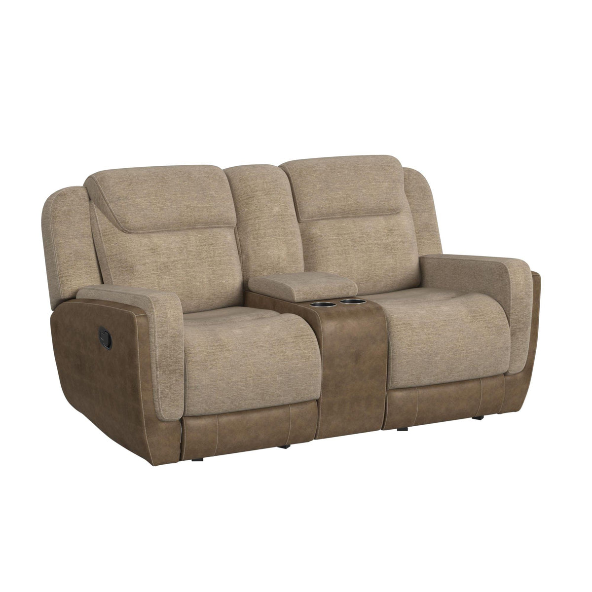 Elements International Hornet U-11550-10530-287 Motion Glider Loveseat IMAGE 1
