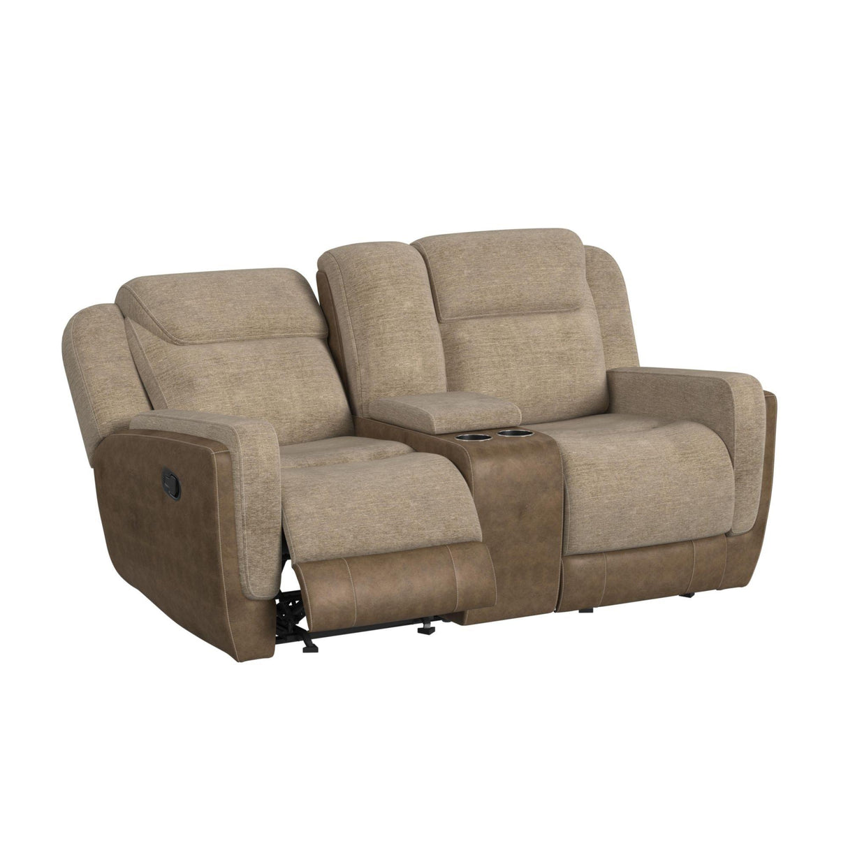 Elements International Hornet U-11550-10530-287 Motion Glider Loveseat IMAGE 2