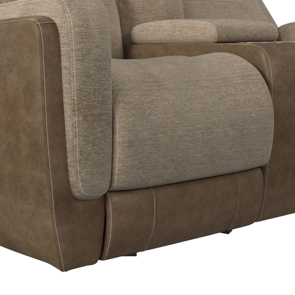 Elements International Hornet U-11550-10530-287 Motion Glider Loveseat IMAGE 8