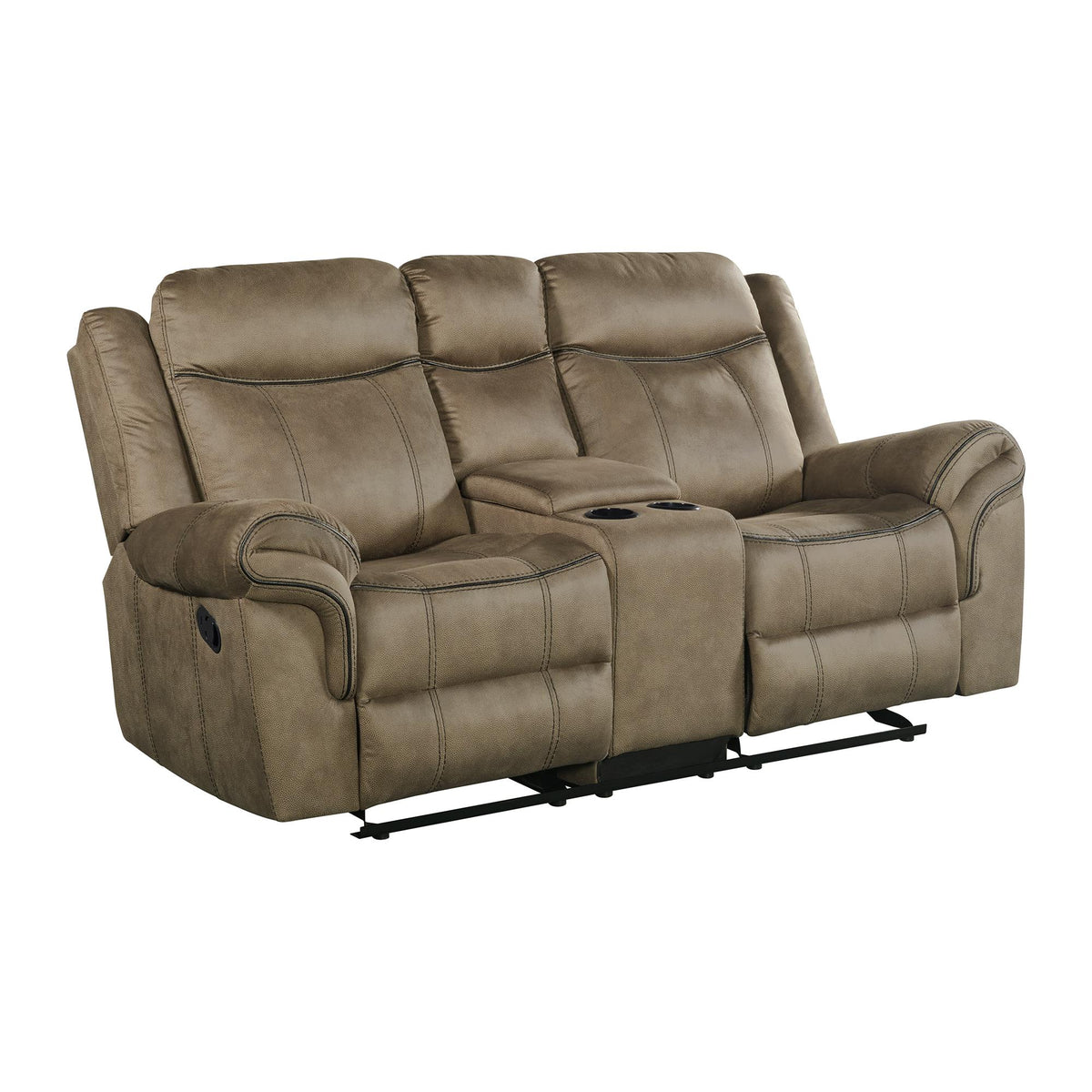 Elements International Sorrento 59928-028-2X Motion Loveseat IMAGE 1
