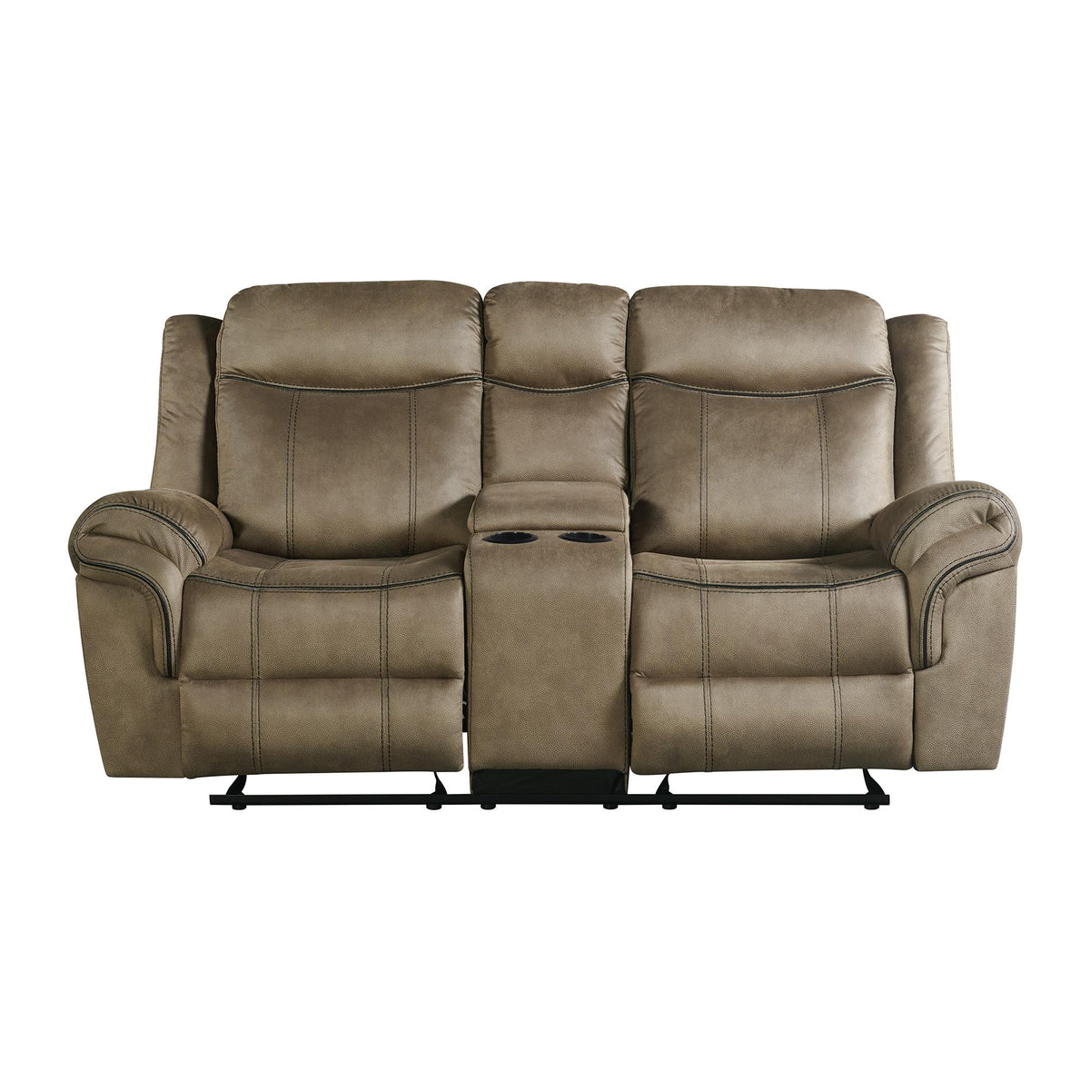 Elements International Sorrento 59928-028-2X Motion Loveseat IMAGE 2