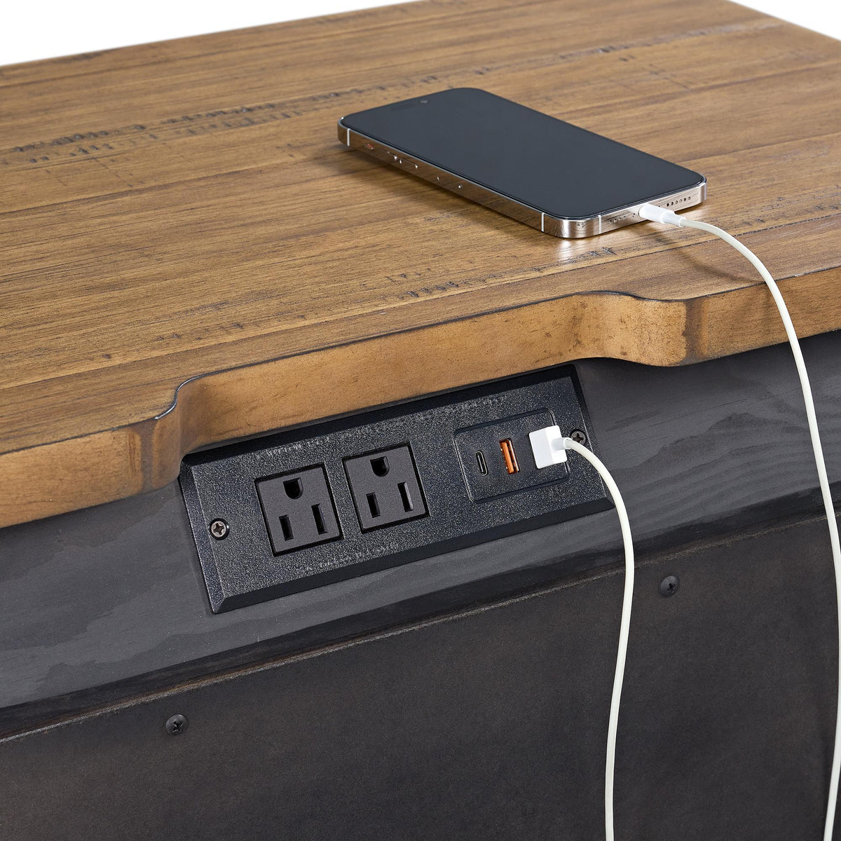 Elements International Montrose B-16670-5-NS Nightstand IMAGE 7