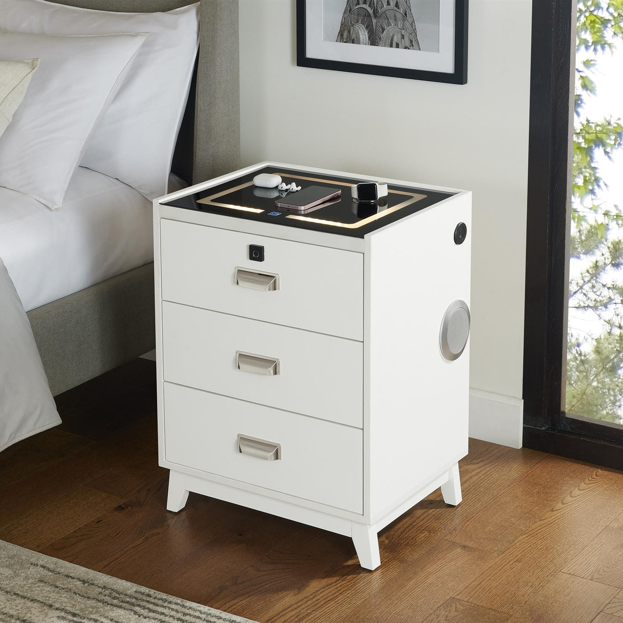 Elements International Rio A-13150-7-NS Nightstand IMAGE 3