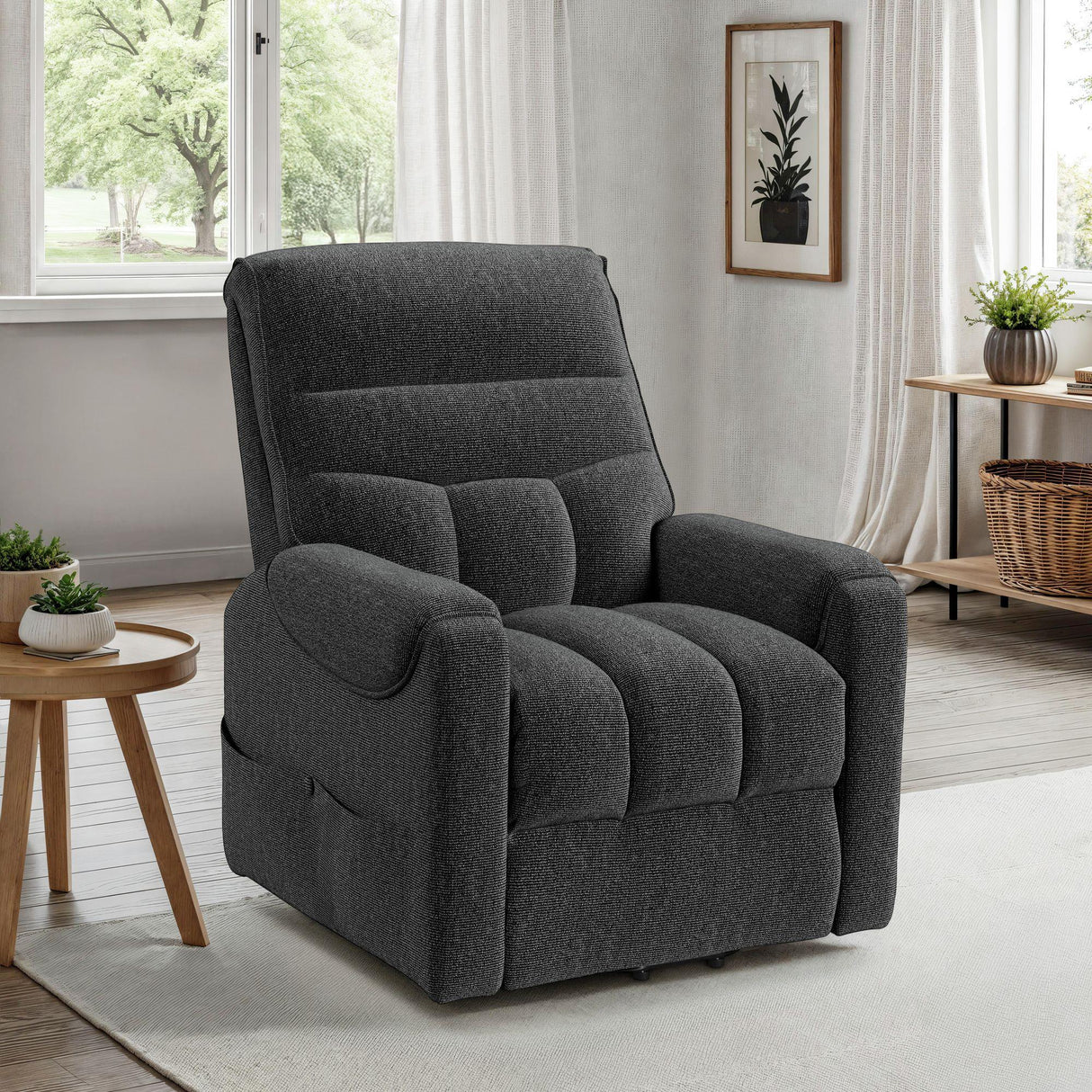 Elements International Desoto U-16980-11711-108P Power Lift Chair IMAGE 6