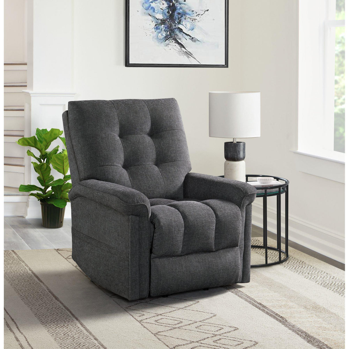 Elements International Pecos U-4610-8490-108 Power Motion Lift Chair IMAGE 6