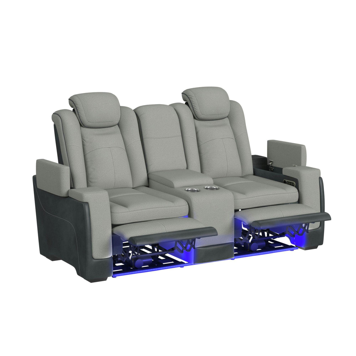 Elements International Lantana U-13660-10562-285PP Power Motion Loveseat IMAGE 2