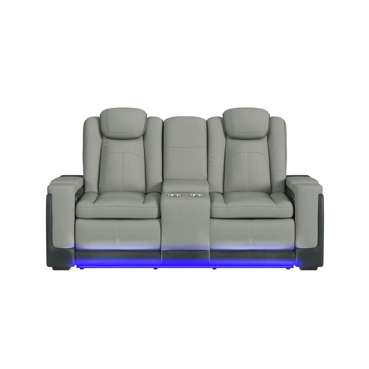 Elements International Lantana U-13660-10562-285PP Power Motion Loveseat IMAGE 3