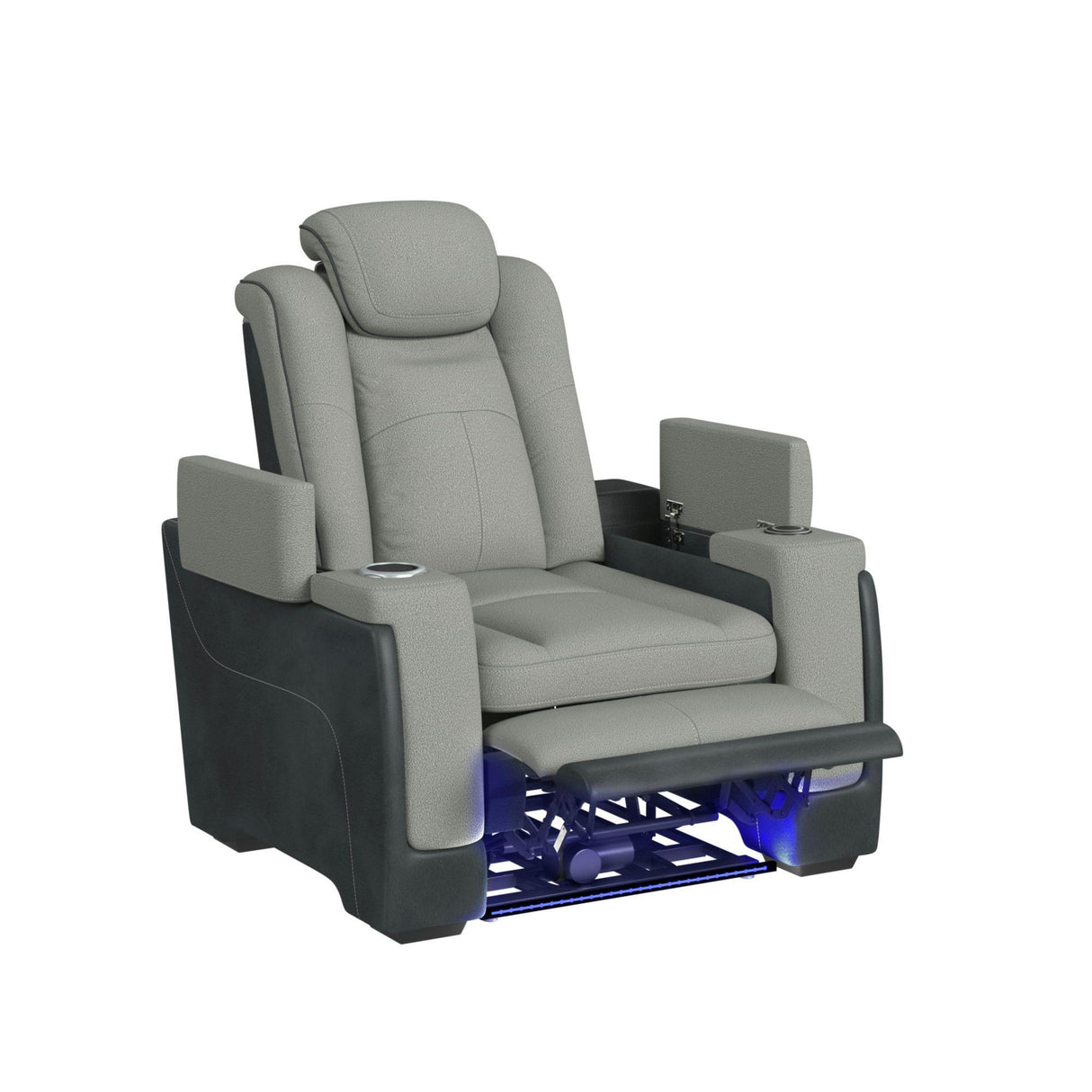 Elements International Lantana U-13660-10562-105PP Power Motion Recliner IMAGE 2