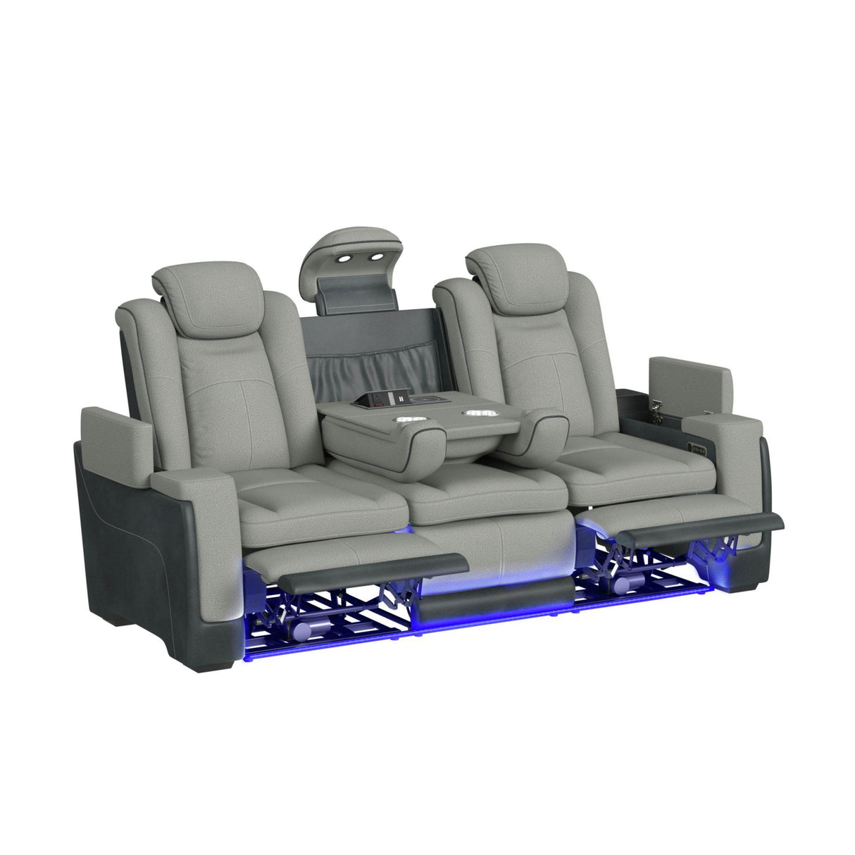 Elements International Lantana U-13660-10562-308PP Power Motion Sofa IMAGE 2