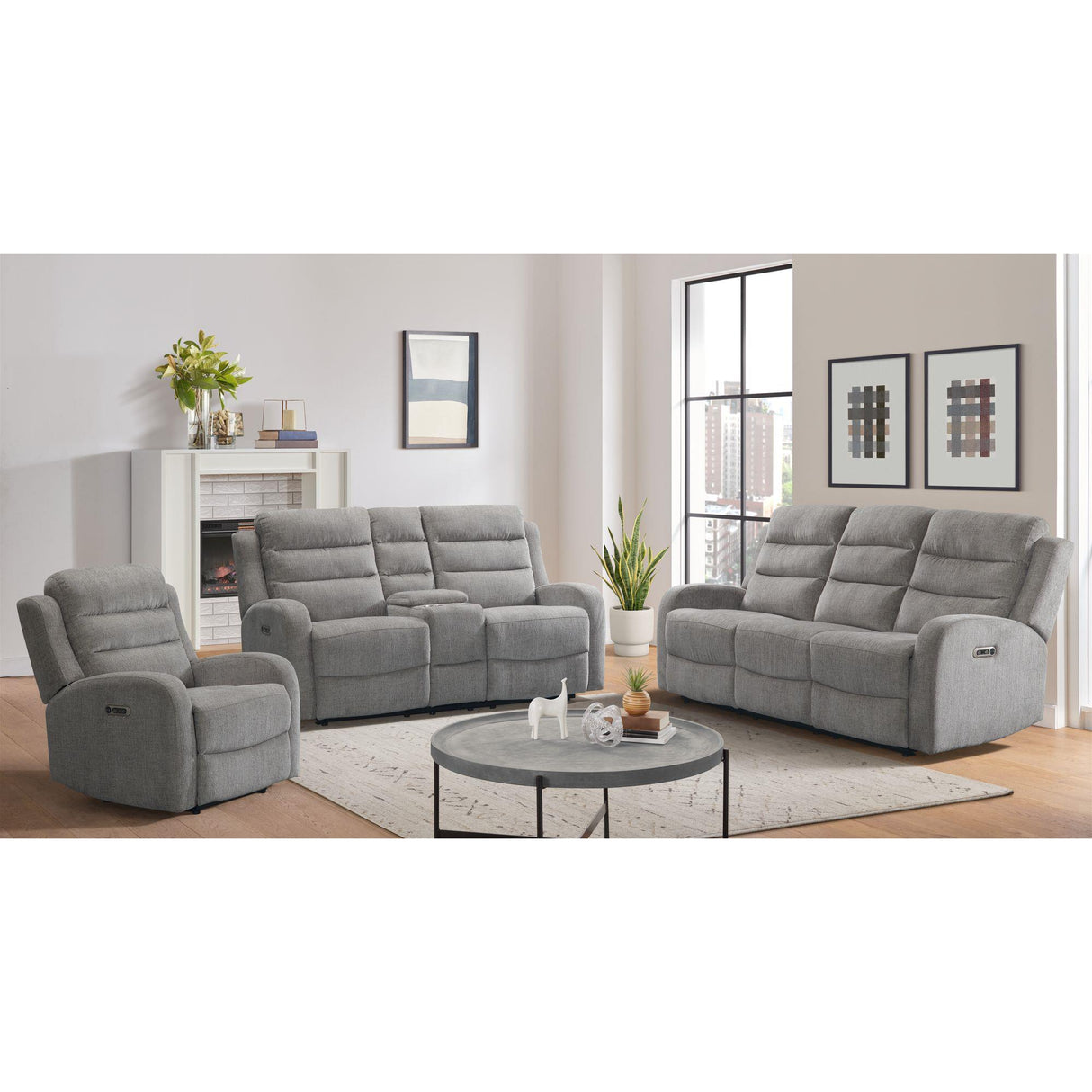 Elements International Avanti U-5260-8650-105PP Power Recliner IMAGE 6