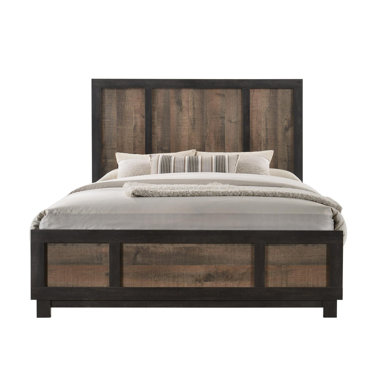 Elements International Harlington HG100QB Queen Panel Bed IMAGE 2