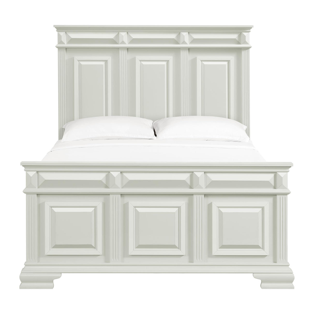 Elements International Bridgestone B-10980-7-QB Queen Panel Bed IMAGE 2