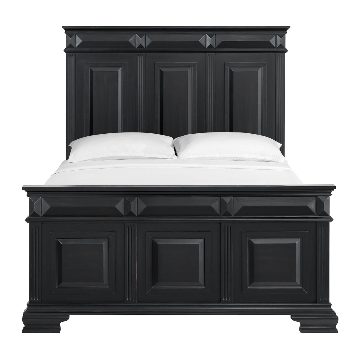 Elements International Bridgestone B-10980-8-QB Queen Panel Bed IMAGE 2