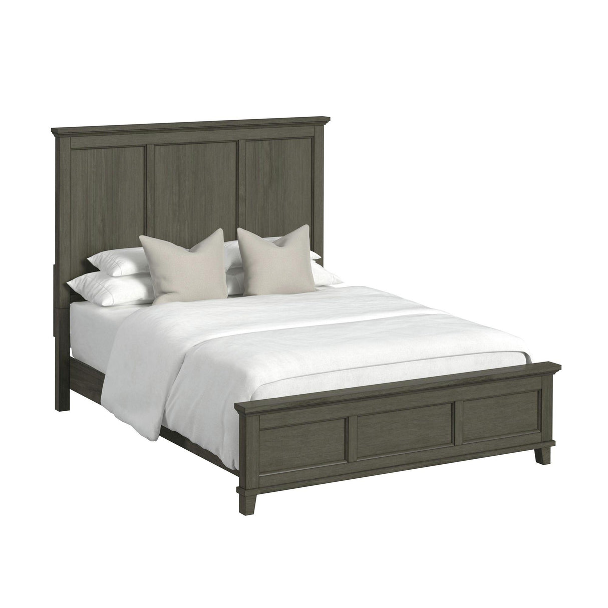 Elements International Canterbury B-13030-3-QB Queen Panel Bed IMAGE 1