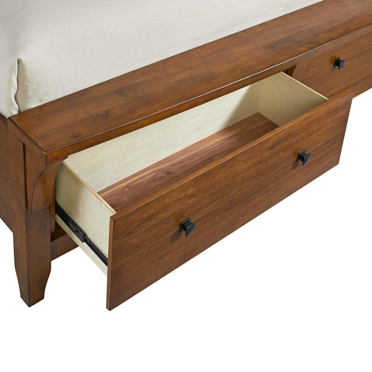 Elements International Gage B-15580-5-QSB Queen Sleigh Storage Bed IMAGE 7
