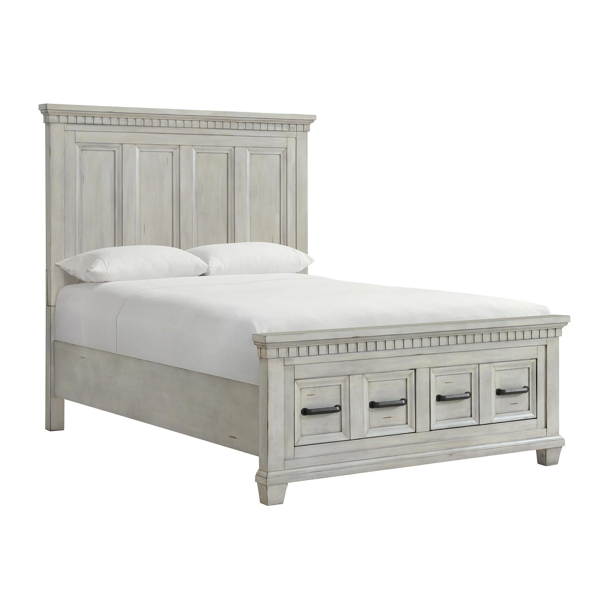 Elements International McCoy B-10530-7-QSB Queen Storage Bed IMAGE 1