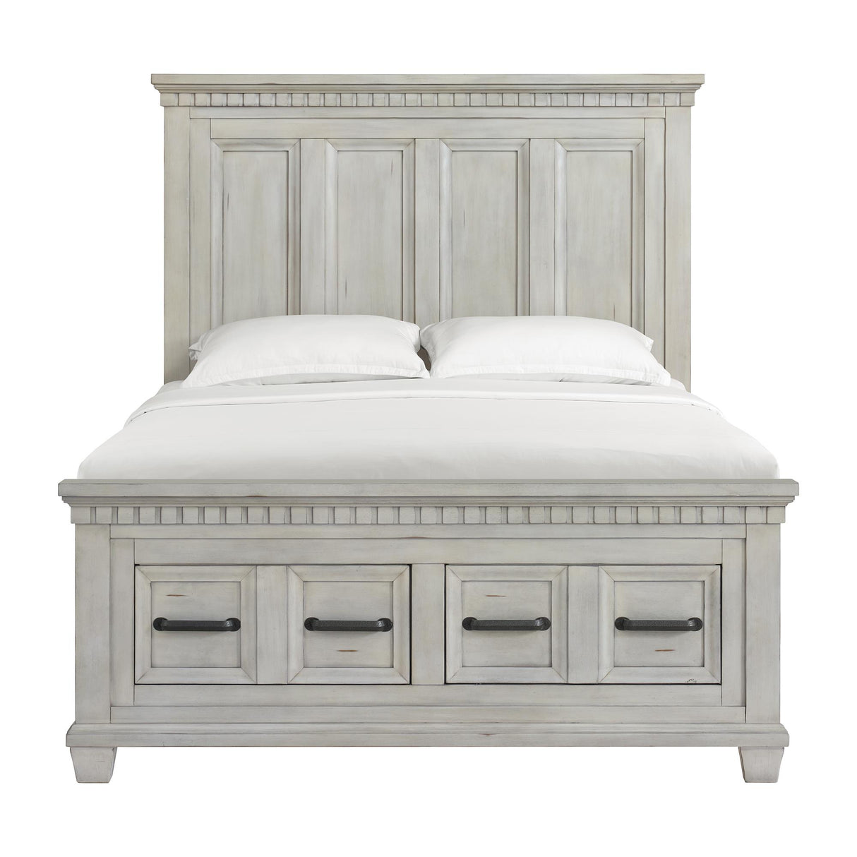 Elements International McCoy B-10530-7-QSB Queen Storage Bed IMAGE 2