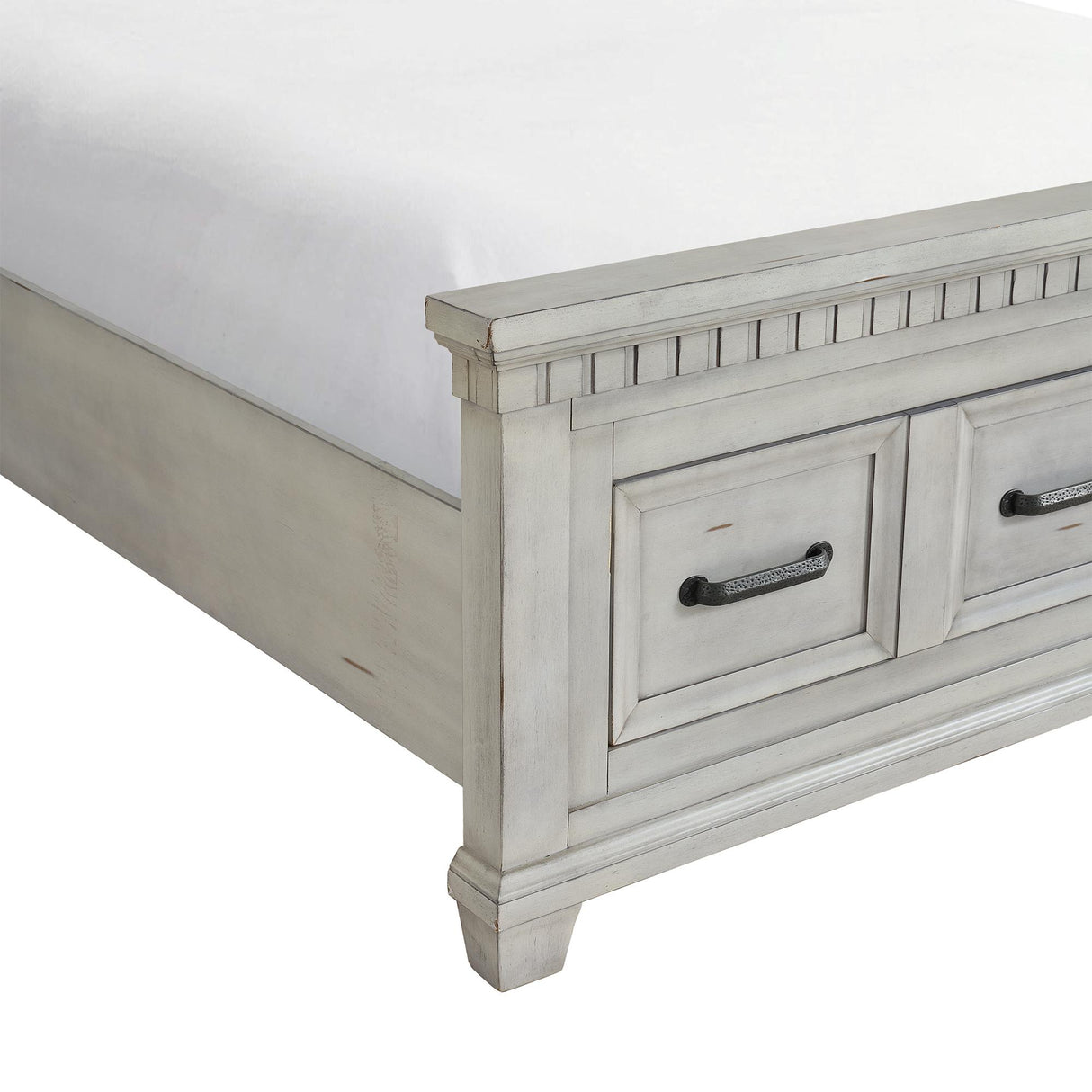 Elements International McCoy B-10530-7-QSB Queen Storage Bed IMAGE 7