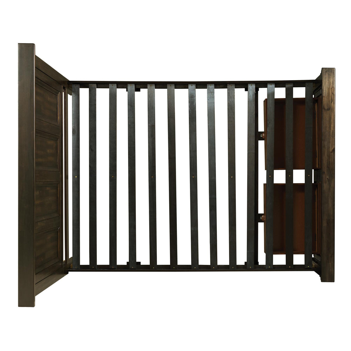 Elements International McCoy B-10530-5-QSB Queen Storage Bed IMAGE 5